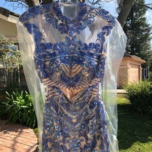 Sherri Hill 2 Piece prom dress. size 0